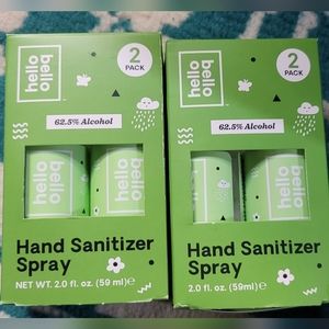 Hello Bello Hand Sanitizer spray 2packs